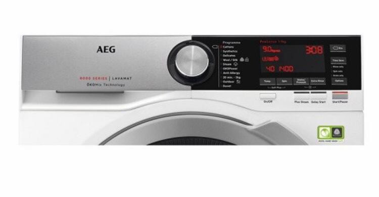 لباسشویی AEGمدل L7FE9412EMسری هشت هزار oko mix